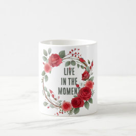 Röd ros WAN Kaffemugg