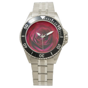 Röd ros Watch Romantic Röd ros Wrist Watches Armbandsur