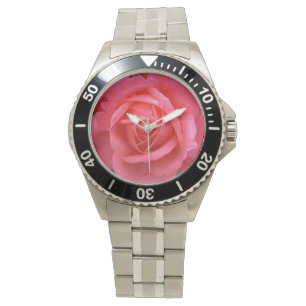 Röd ros Watch Romantic Rosa ros Wrist Watches Armbandsur