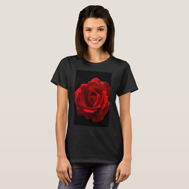 Röd ros wccnm t shirt (Hel framsida)