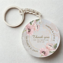 Röd Rosa Blommig Islamisk Bröllagsgåva Tack