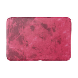 Röd rosa kärlek inspirerade grunge abstrakt design badrumsmatta
