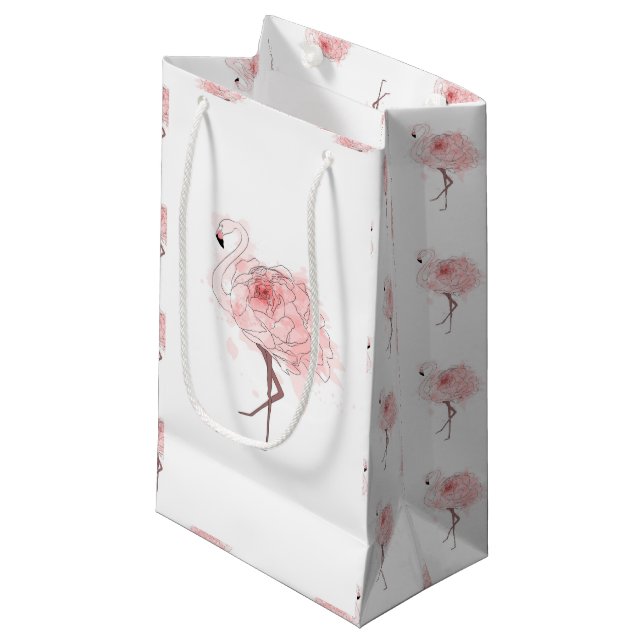 Röd rosFlamingo (Framsidan Vinklad)