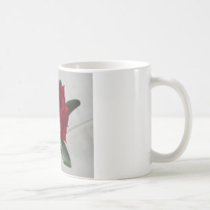Röd rosflorasamling kaffemugg