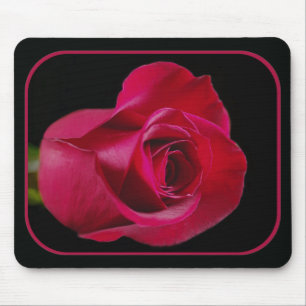 Röd rosknopp Mousepad Musmatta