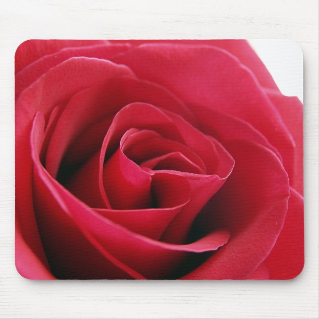 röd rosmousepad musmatta (Framsidan)