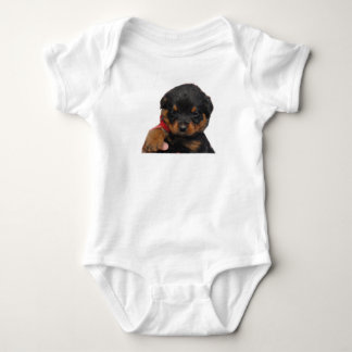 Röd Rottweiler valp Tröja