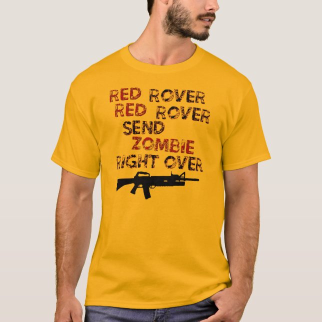 Röd Rover T Shirt (Framsida)