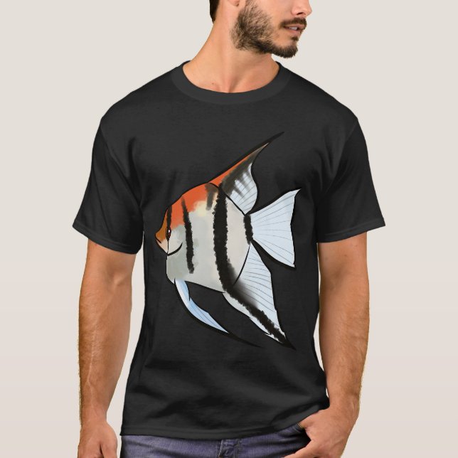 Röd rygg Amapa ängelfisk T Shirt (Framsida)