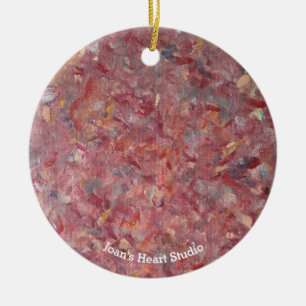 Röd Sammet Ornament
