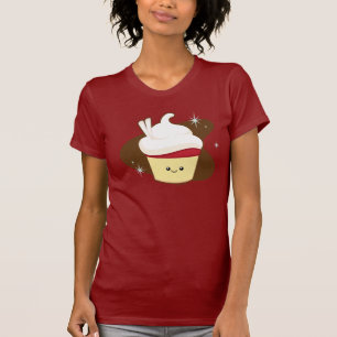 Röd sammetCupcake. Tee