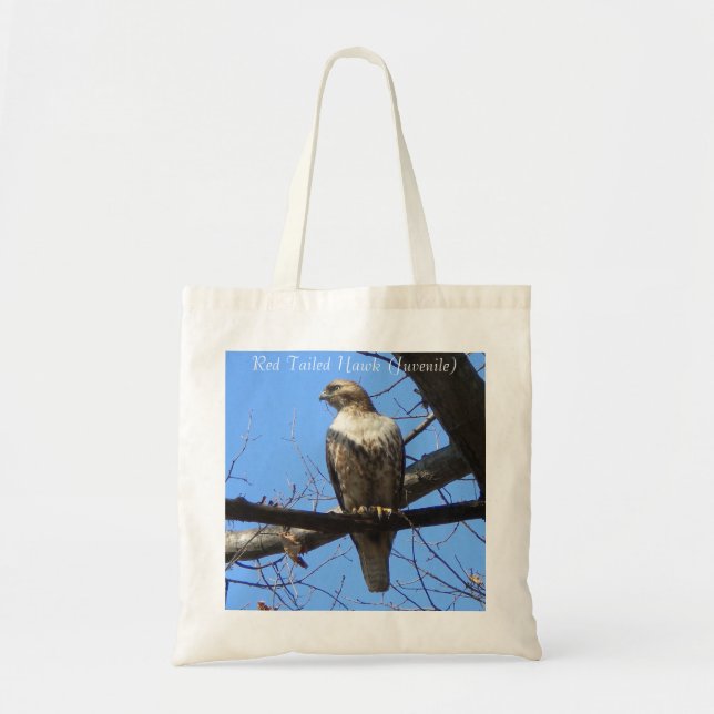 Röd segelhare (Juvenile) Tote bag Tygkasse (Framsidan)