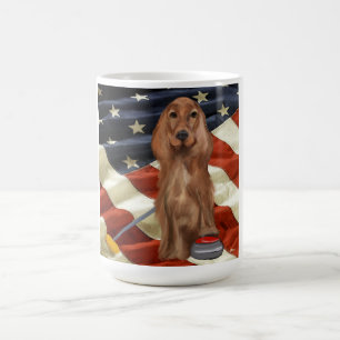 RÖD SETTER CURLING KAFFEMUGG