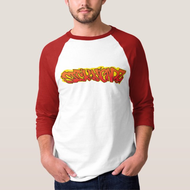 Röd Sickheadz logotyp Tröja (Framsida)
