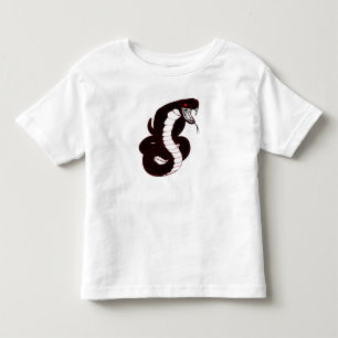 Röd skalaa kobra t shirt