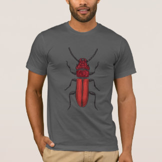 Röd skalbagge t shirt