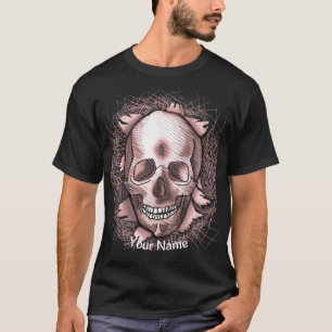 Röd Skalle Ripper t-shirt