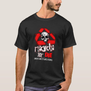 RÖD skjorta för begränsad resursåtervinna T-shirt