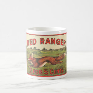 Röd Skogsvaktare Kaffemugg