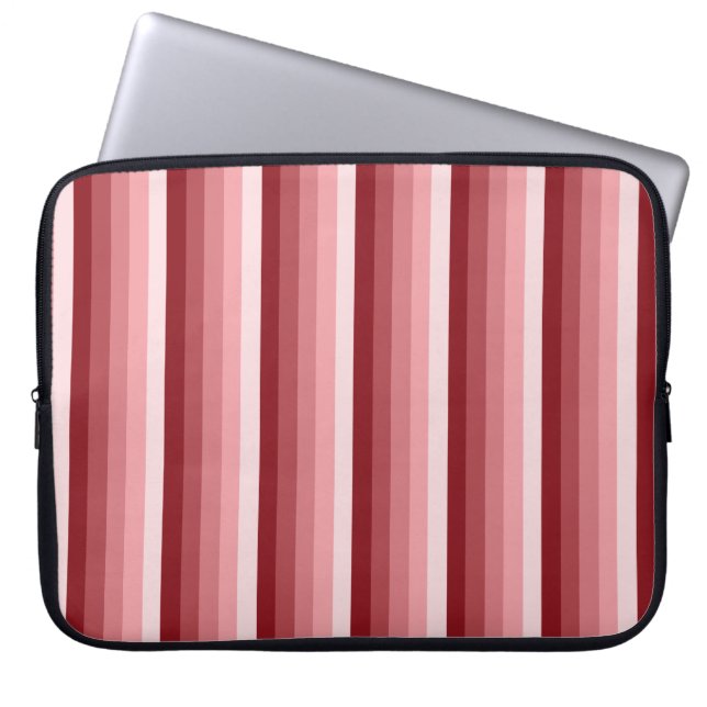 Röd skugga rand laptop fodral (Framsidan)
