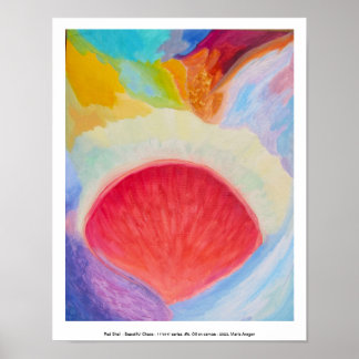 Röd Snäcka - Fina chaos, 11-tums x 14-tumsserie, # Poster