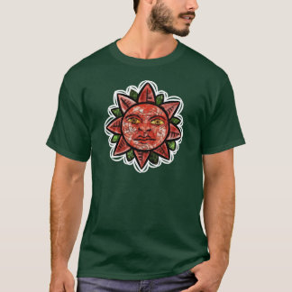 Röd Sol T Shirt