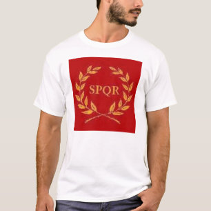 RÖD SPQR T-SHIRT