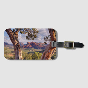 Röd sten Sedona Arizona Bagagebricka