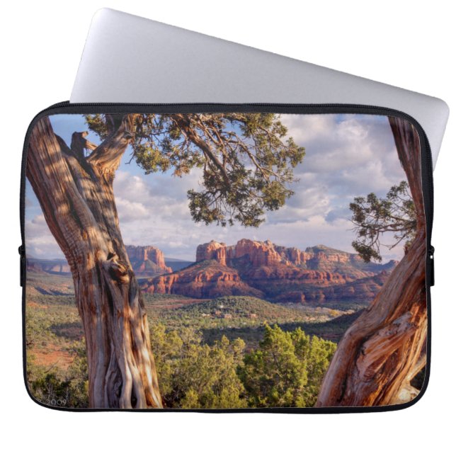 Röd sten | Sedona Arizona Laptop Fodral (Framsidan)