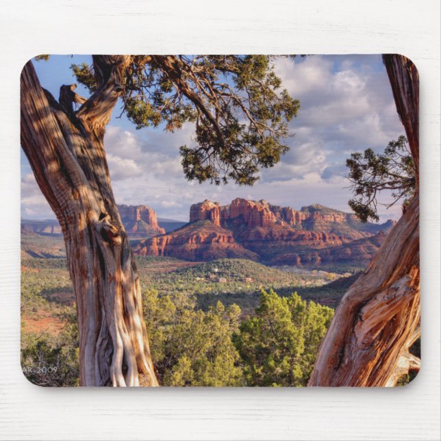 Röd sten | Sedona Arizona Musmatta (Framsidan)
