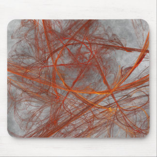 Röd stjärna musmatta