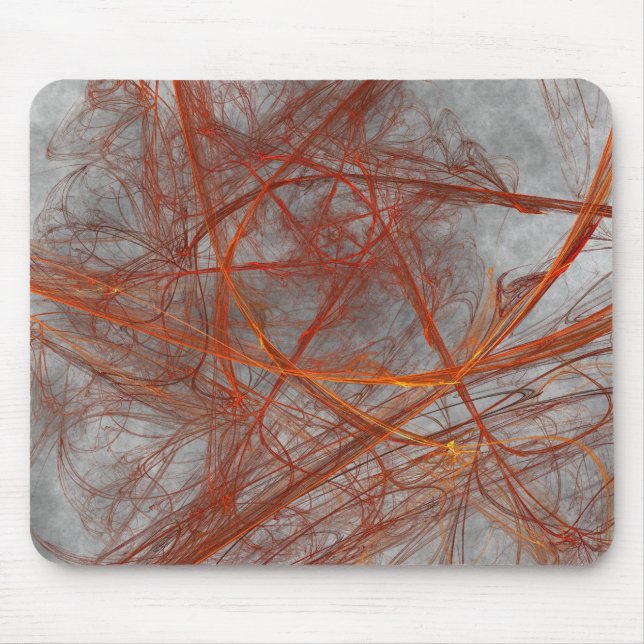 Röd stjärna musmatta (Framsidan)