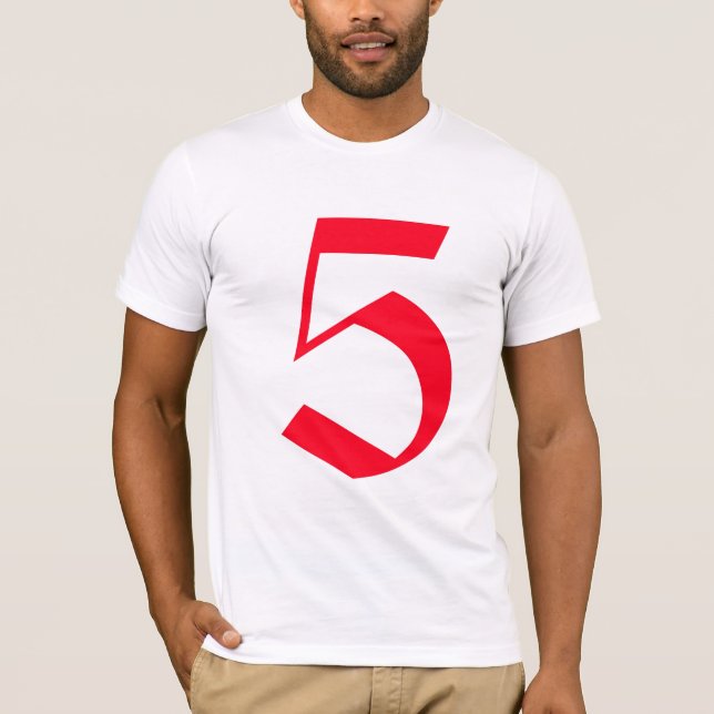 RÖD STJÄRNA TEE SHIRT (Framsida)