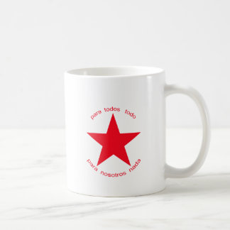 Röd stjärna Zapatista Kaffemugg