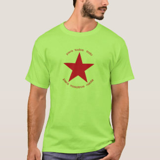 Röd stjärna Zapatista T-shirt