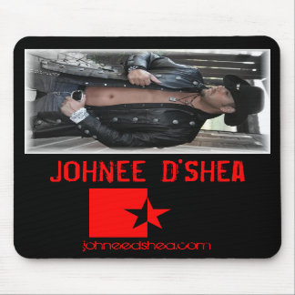 Röd stjärnasvart Mousepad Musmatta