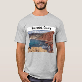 Röd strand, Santorini, Grekland T Shirt