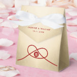 Röd strandpipare Union Dubbel Lycka Kinesiskt Bröl Presentaskar<br><div class="desc">Modern minimalist dubbel glädjeknutt symboliserar union,  kärlek och äktenskap i rött och guld. Dubbel glädje är en klassisk och lyckosam symbol som används vid alla kinesiska,  orientaliska och asiatiska bröllop.</div>