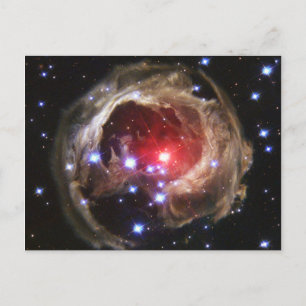 Röd superjättestjärna V838 Monocerotis Vykort