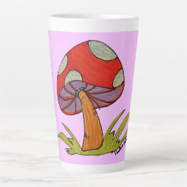 Röd Svamp Kaffemugge