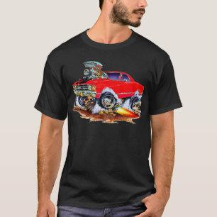 Röd-Svart 4x4 för El Camino gigantisk lastbil T Shirt