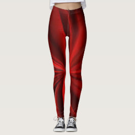 Röd Svart Brun Grön abstrakt enkel Färg cool Leggings