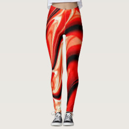 Röd Svart Brun Grön yoga Guld enkel Färg cool Leggings