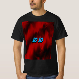Röd svart flammar modernt geometriskt trendig 2 t shirt