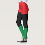 Röd, svart och Grönt Flagga Leggings<br><div class="desc">De tre panafrikanska färgerna på flagga representerarRÖD: Det blod som förenar alla människor i det svarta Afrikas förfäder och fordrar befrielse.SVART: Svarta människor vars existens som nation, men inte som nationalstat, bekräftas av flagga existens. och GRÖNT: Afrikans rikedom. Vintage Old school Alternative Hip hop T Shirts Apparel, Hats, Stickers, Smart...</div>