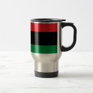Röd svart- och gröntPanorera-Afrikan UNIA flagga Resemugg