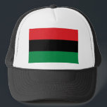 Röd svart- och gröntPanorera-Afrikan UNIA flagga Truckerkeps<br><div class="desc">Röd svart och grön flaggaPanorera-Afrikan flagga - som också är bekant som denAmerikan flagga och den svart befrielseflagga.</div>