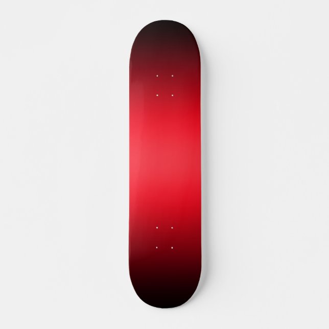Röd & svart Skateboardmall för lutning Skateboard Bräda 20 Cm (Framsida)