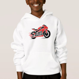 Röd Svart Sport Motorcykel T Shirt