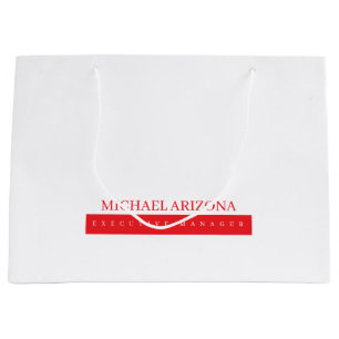 Röd Svart & Vit Minimalistisk Enkel Modern